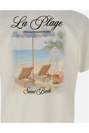 T-Shirt In Cotone Portland Man Con Stampa Frontale MC2 SAINT BARTH | T-shirt | PRL000204289L